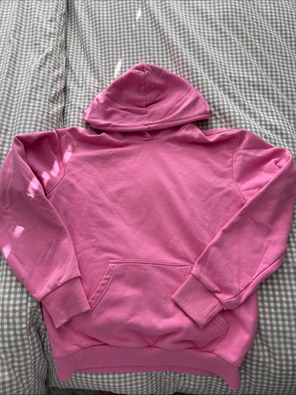 naked wardrobe Pink Hooded Sweatshirt